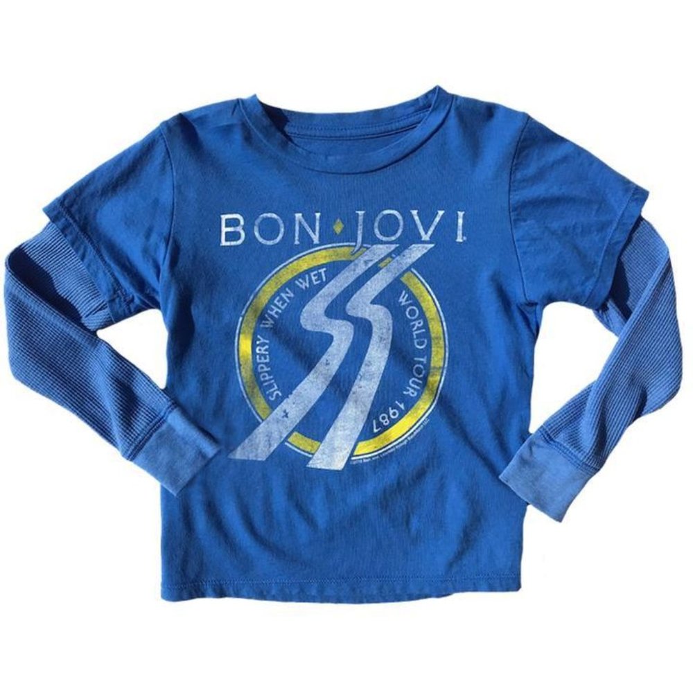 Bon Jovi Double Sleeve Tee